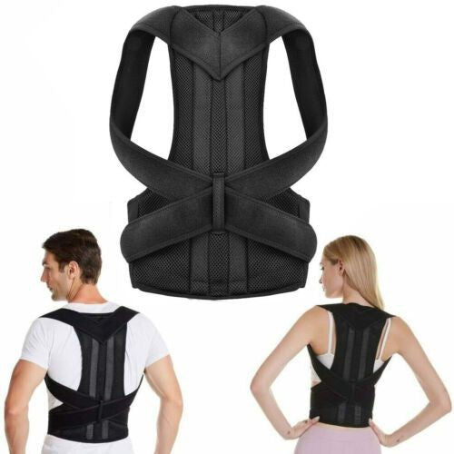 Adjustable Back Posture Corrector/ Slouching Relieve Pain Belt Women Men